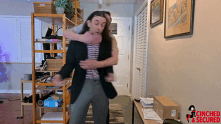 www.cinchedandsecured.com - 1644 - Minx and Johnny - Husband Bound and Gagged and Spanked With Wife thumbnail